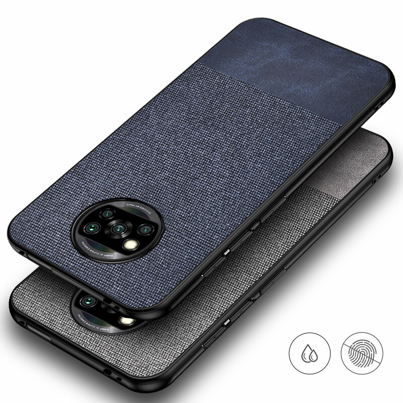 Cases & Covers |  Bakeey Business Breathable Canvas Sweatproof Tpu Shockproof Protective Case For Poco X3 Pro /  Poco X3 Nfc