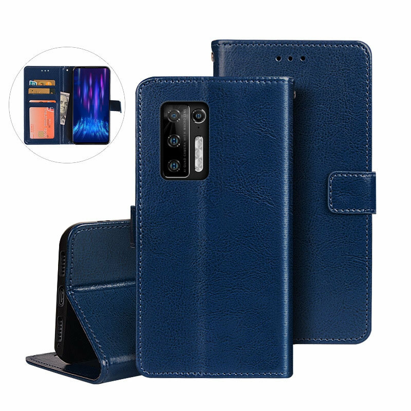 Cases & Covers |  Bakeey For Doogee S97 Pro Case Magnetic Flip With Multiple Card Slot Folding Stand Pu Leather Shockproof Full Cover Protective Case