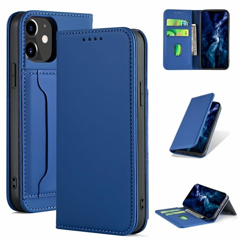 Cases & Covers |  Bakeey For Iphone 12 Pro / 12 Case Business Flip Magnetic With Multi-Card Slots Wallet Shockproof Pu Leather Protective Case