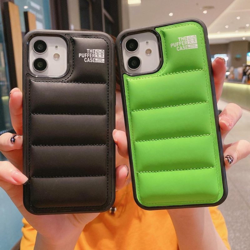 Cases & Covers |  Bakeey For Iphone 13/ 13 Mini/ 13 Pro/ 13 Pro Max Case Creative Down Jacket Reduced Pressure Shockproof Protective Case Back Cover