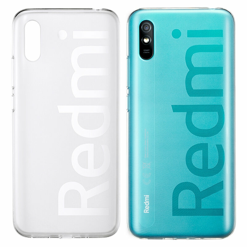 Cases & Covers |  Original Xiaomi Redmi 9A Protective Case Ultra-Thin Transparent Non-Yellow Anti-Fingerprint Shockproof Soft Tpu Back Cover