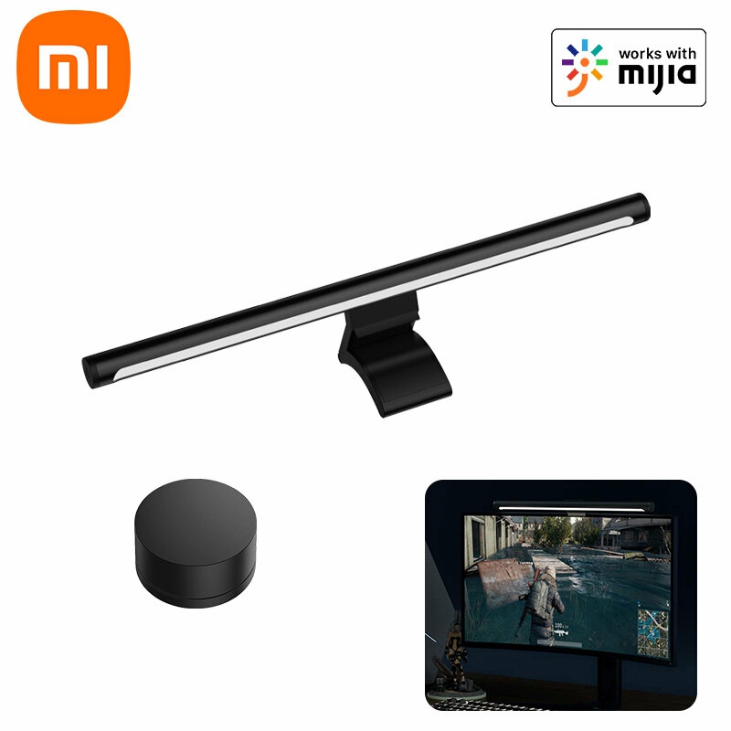 Monitors Accessories |  Xiaomi Mi Smart Computer Monitor Light Bar 1S Work With Mi Home 2.4Ghz Wireless Remote Control Eyes Protection Ra95 Usb Lamp For Home Offices