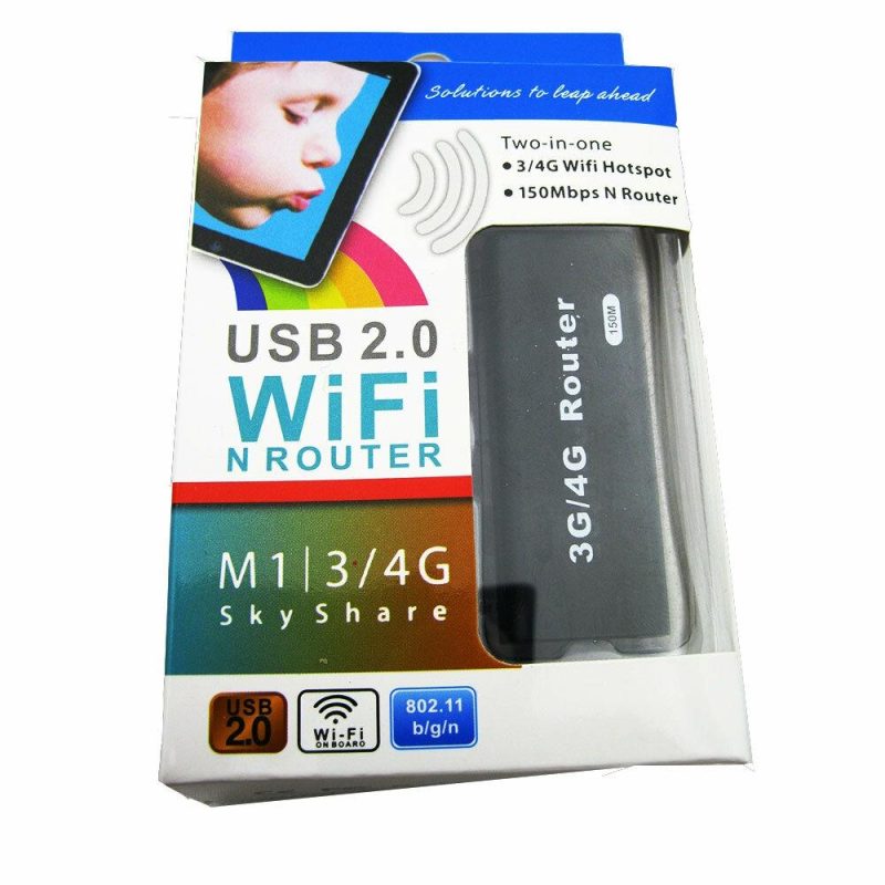 Routers |  3G/4G Mini Usb Wireless Router Wifi Wlan Hotspot Ap Client 150Mbps Rj45 Wi-Fi Adapter