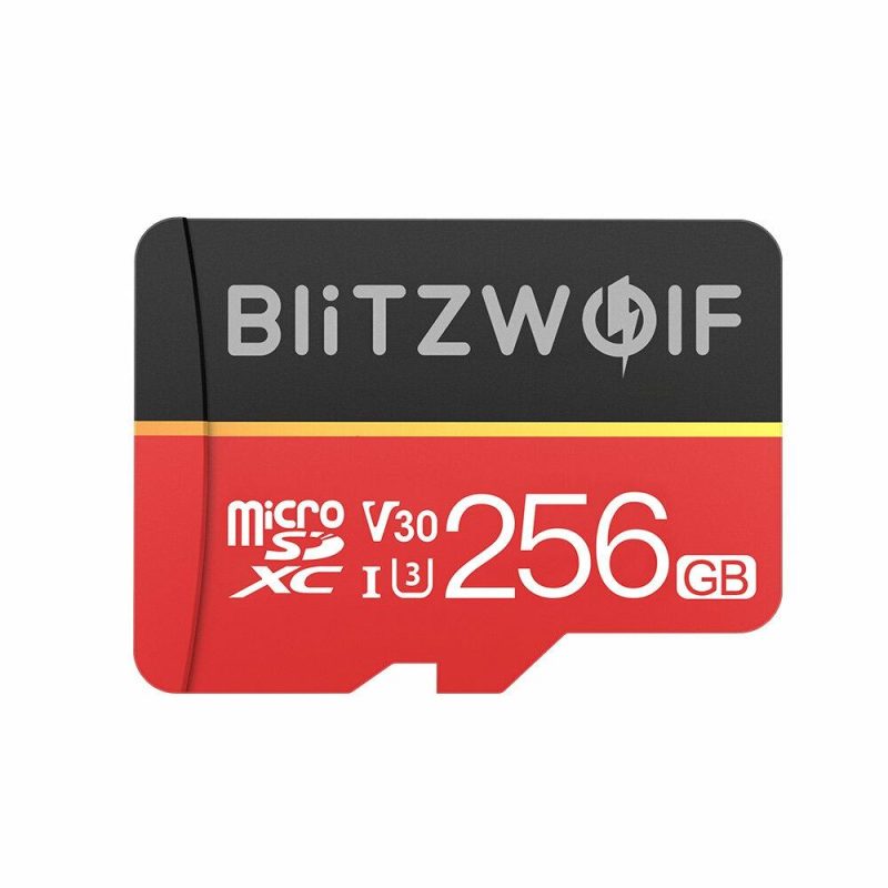 Secure Digital Memory Cards |  Blitzwolf® Bw-Tf1 Class 10 Uhs-1 32Gb Uhs-3 V30 64Gb 128Gb Micro Sd Tf Memory Card With Adapter