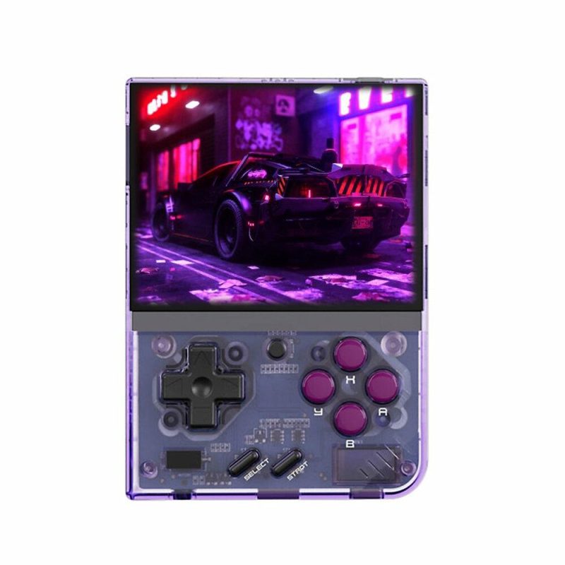 Video Games Console |  Miyoo Mini Plus 128Gb 27000 Games Retro Handheld Game Console For Ps1 Md Sfc Mame Gb Fc Wsc 3.5 Inch Ips Oca Screen Portable Linux System Pocket Video Game Player