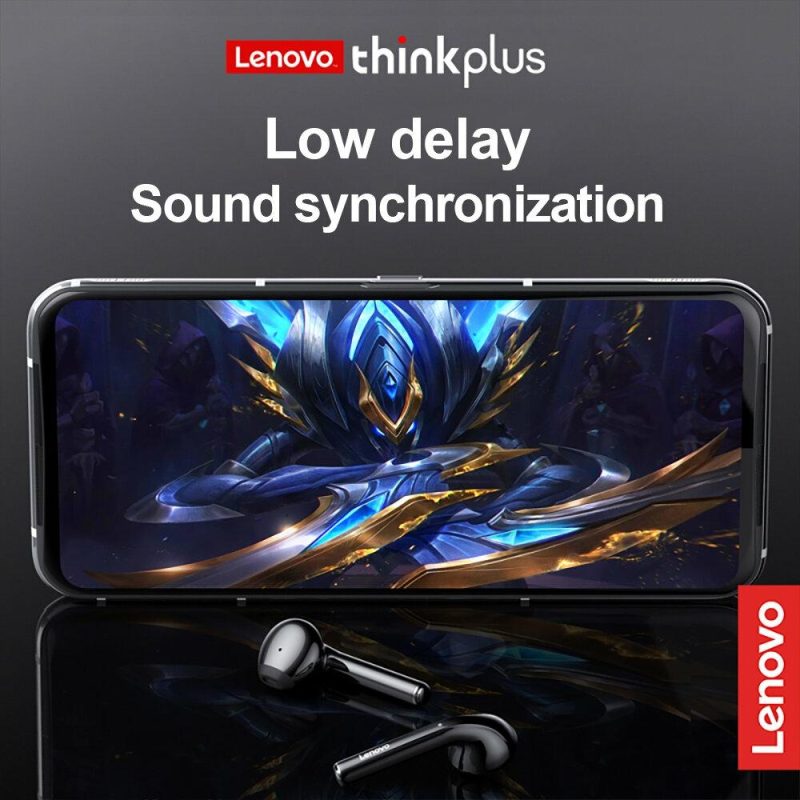 Portable Audio Devices |  [New Upgarded]Lenovo Lp2 Tws Bluetooth 5.0 Earphone Hifi Stereo Bass Aac Hd Audio Enc Noise Cancelling Waterproof Sports Headphone With Mic Type-C Charging