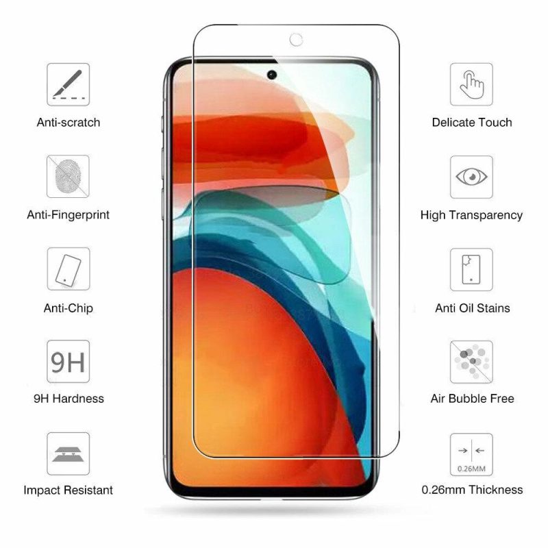 Screen Protectors |  Bakeey 1/2/3/5Pcs For Poco X3 Gt Front Film 9H Anti-Explosion Anti-Fingerprint Full Glue Full Coverage Tempered Glass Screen Protector